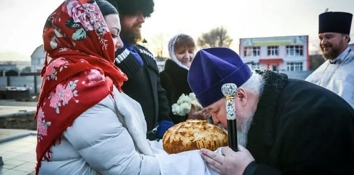 Митрополит Кирилл совершил великое освящение храма иконы Божией Матери «Знамение» с. Надежда