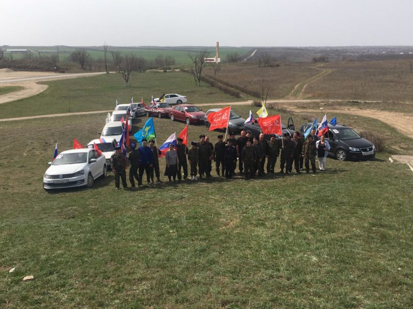 В г. Благодарном казаки приняли участие в акциях в поддержку военнослужащих