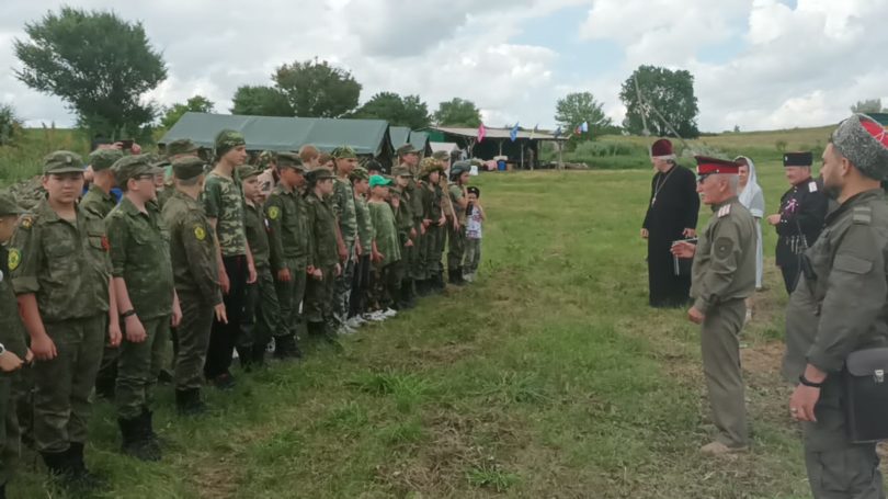 Казачата Невинномысска побывали в трехдневном полевом выходе