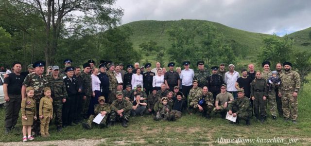 Строевой смотр Кисловодского городского казачьего общества состоялся в городе-курорте