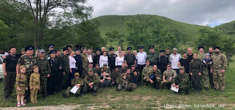 Строевой смотр Кисловодского городского казачьего общества состоялся в городе-курорте