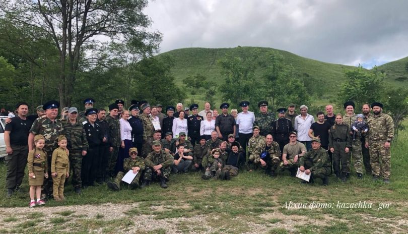 Строевой смотр Кисловодского городского казачьего общества состоялся в городе-курорте