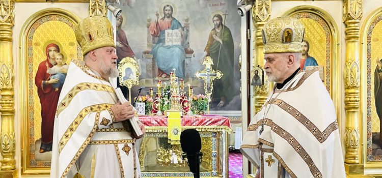 Божественную литургию в Ставрополе отслужил известный профессор богословия Владимир Мустафин
