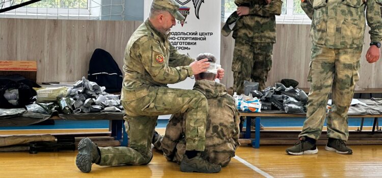 Центр военно-спортивной подготовки “Гром” реализует проект “Технологии выживания. Тактическая медицина”