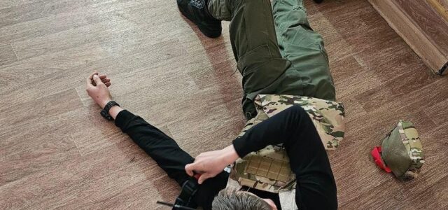 Казачата Архиерейского казачьего конвоя провели военно-тактический интенсив