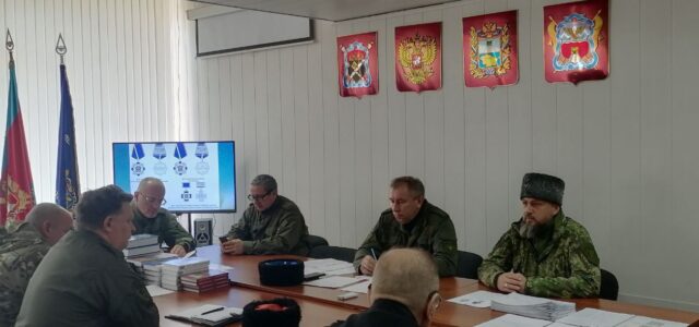 Совет Атаманов Ставропольского окружного казачьего общества обсудил актуальные задачи работы на ближайшие месяцы