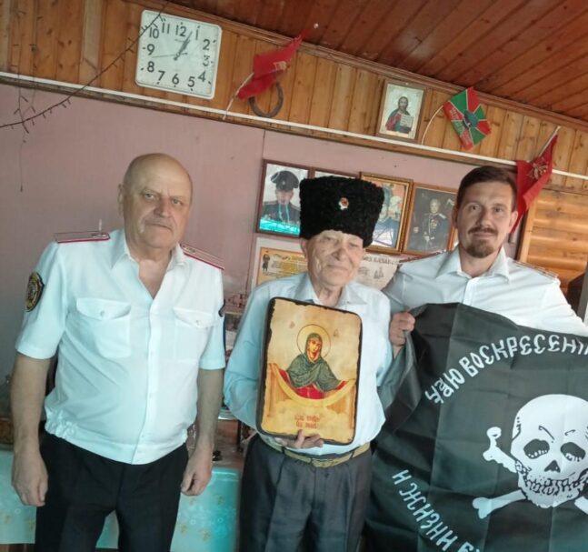В Невинномысске отметил 80-летие потомок легендарного атамана Антона Головатого