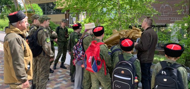 Казачата Невинномысска побывали на экскурсии по Ставрополю