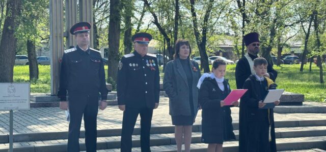 Акция памяти воинам, погибшим в Великую Отечественную войну, прошла в Невинномысске