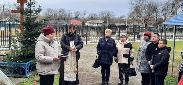 В станице Каладжинской на Кубани прошли ежегодные поминовения генерал-майора Николая Успенского
