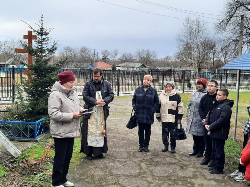 В станице Каладжинской на Кубани прошли ежегодные поминовения генерал-майора Николая Успенского