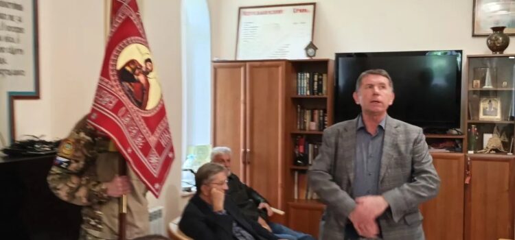 Известный ученый Владимир Колесников прочел в Невинномысске познавательную лекцию по истории казачества