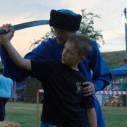 В станице Екатериноградской Кабардино-Балкарской Республики стартовал слет казачьей молодежи