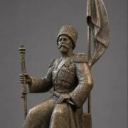 Памятник атаману Михаилу Бабычу отлит во Владикавказе