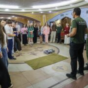 Архиерейский казачий конвой провёл час ТакМеда для участников епархиального молодёжного клуба