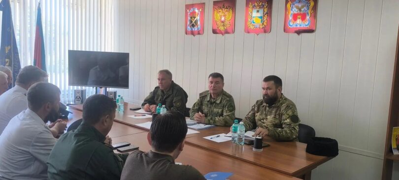Рабочая встреча с заместителем атамана Всероссийского казачьего общества
