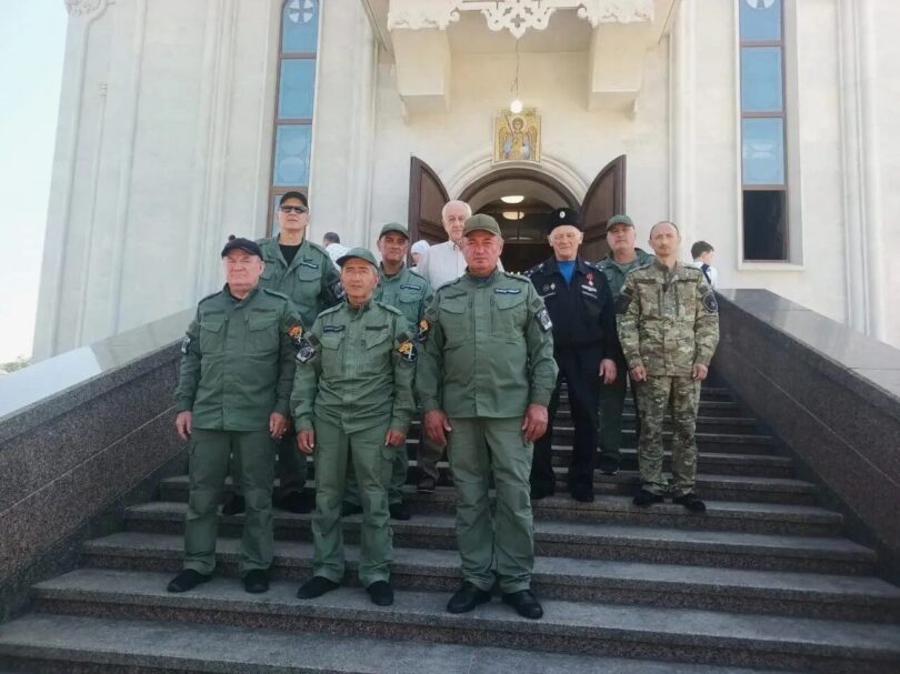 Казаки приняли участие в престольном празднике во Владикавказе