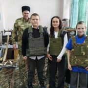 Урок мужества провели для ребят в Круглолесском хуторском казачьем обществе