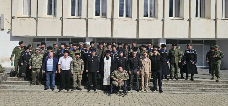 В станице Ессентукской состоялся отчётно-выборный круг Предгорного районного казачьего общества СОКО ТВКО