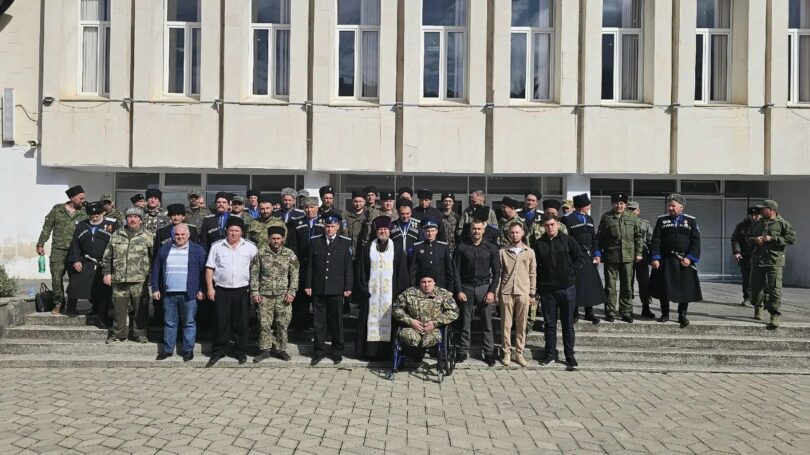В станице Ессентукской состоялся отчётно-выборный круг Предгорного районного казачьего общества СОКО ТВКО